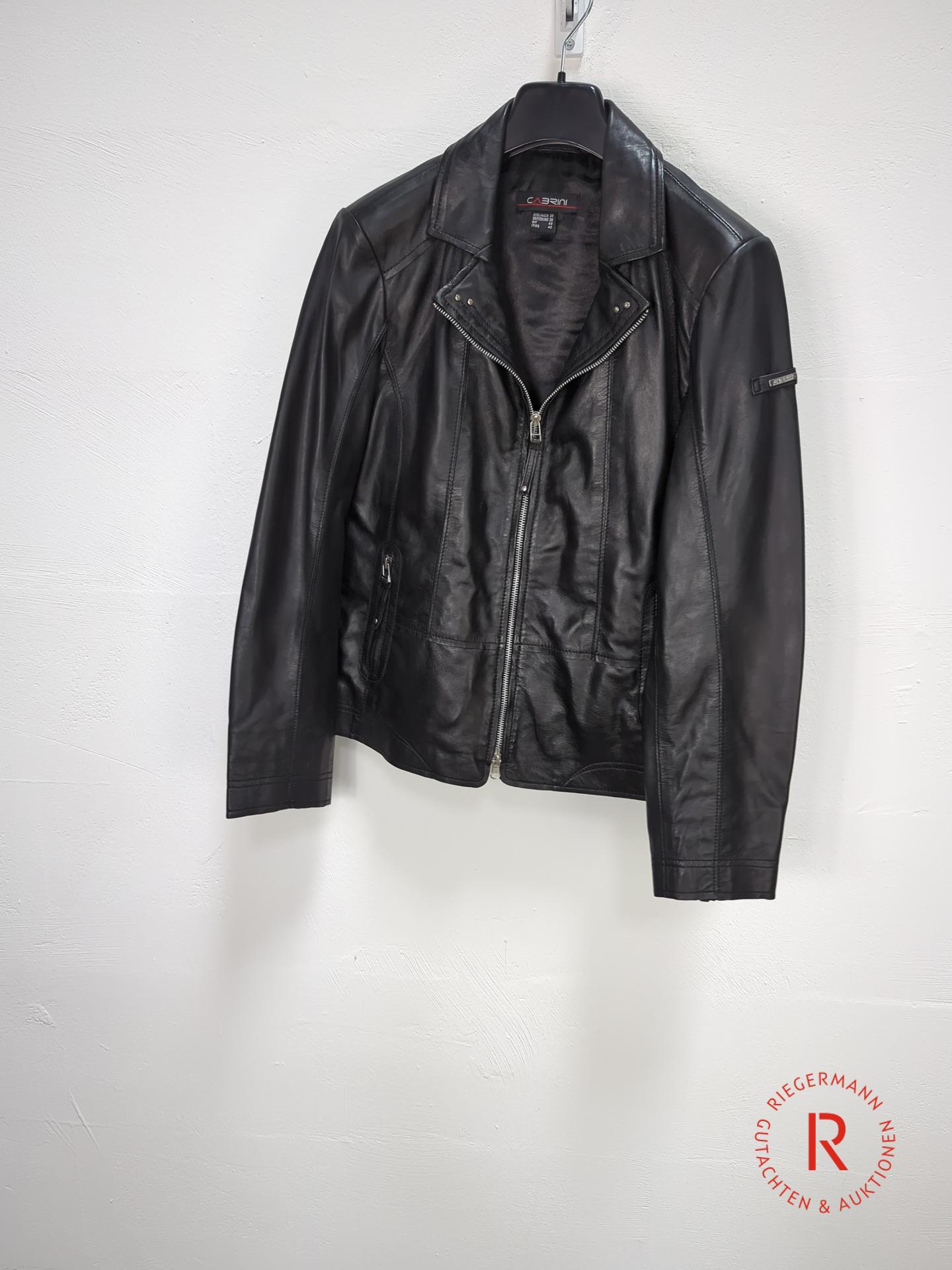 DAMEN LEDERJACKE GRÖSSE 38